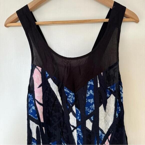 French Connection Abstract Print Short Romper - Picture 2 of 8